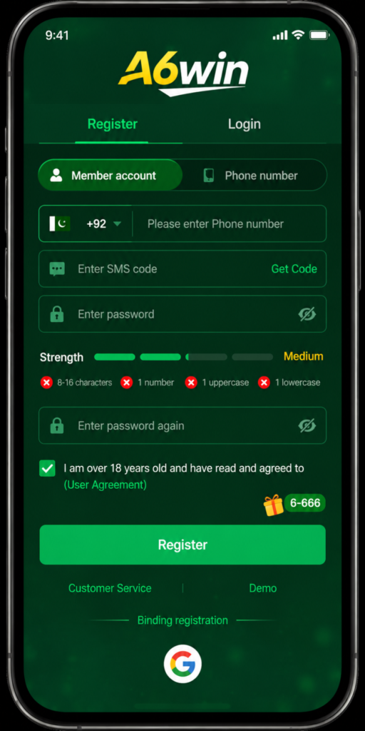 A6WIN Register